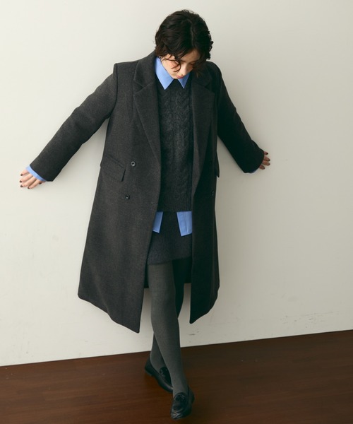 Trish（トリッシュ） コート チェスターコート 裏キルティング