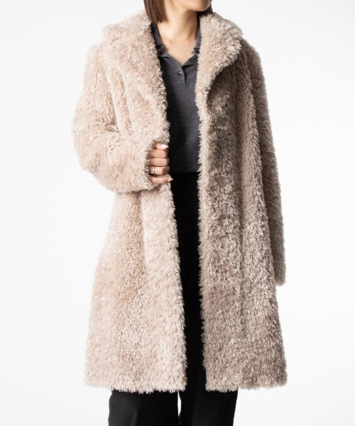 HERNO（ヘルノ） ムートンコート ボアコート HERNO CURLY ALTERNATIVE