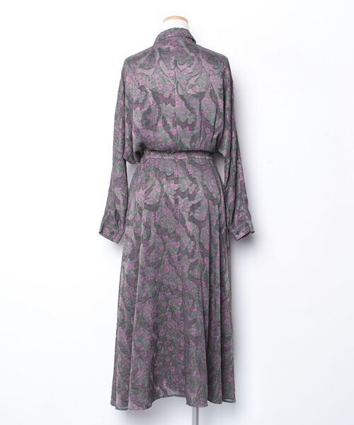 「SOFFITTO」 シャツワンピース S グリーン系その他 レディース_画像2