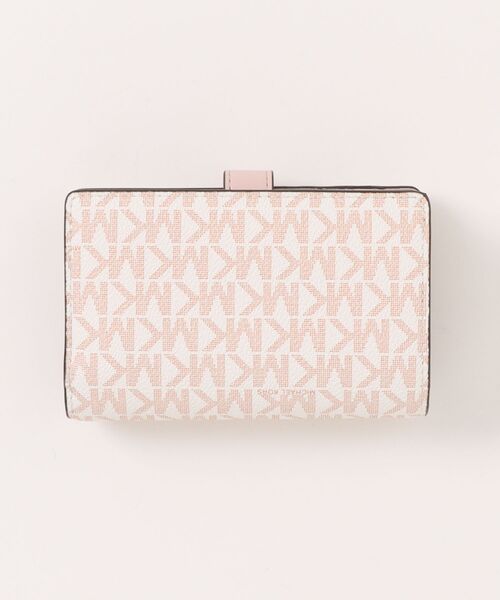 MICHAEL KORS 合成皮革 長財布 ホワイト ピンク MICHAEL KORS（マイケルコース） 財布 FREE ホワイト系その他