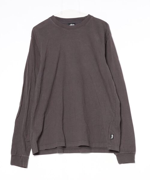 STUSSY（ステューシー） 長袖Tシャツ L グレー メンズ : ZOZOTOWN
