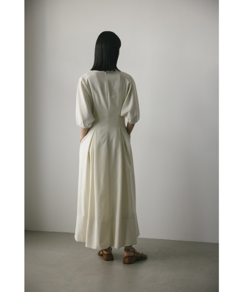 「STYLEMIXER」 半袖ワンピース SMALL アイボリー レディース_画像8