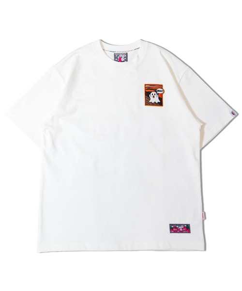 「GRAF&WU」 半袖Tシャツ L ホワイト メンズ_画像9