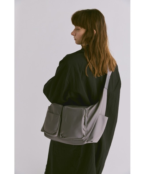 「un/neu」 ショルダーバッグ FREE グレー レディース_画像2