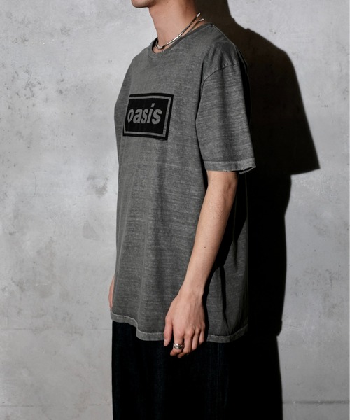 THRIFTY LOOK tシャツ スリフティルック / PIGMNET”OASIS”TEE オアシス