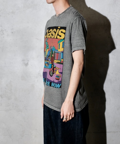 tシャツ THRIFTY LOOK スリフティルック / PIGMNET”OASIS”TEE オアシス