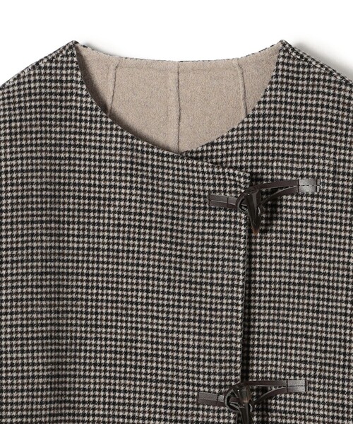 「SHIPS any」 ノーカラーコート ONE SIZE ネイビー レディース_画像5