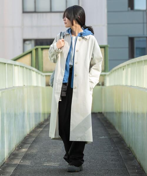 EKAL（エカル） ステンカラーコート コート T/Cツイルステンカラー