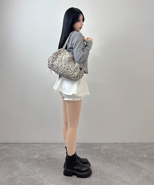 FOLLOWIN（フォロウィン） ショルダーバッグ バッグ 3color/レオパード
