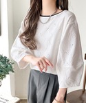 tシャツ さりげない配色で、一枚でサマになる。...の詳細画像2