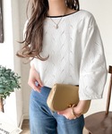 tシャツ さりげない配色で、一枚でサマになる。...の詳細画像1