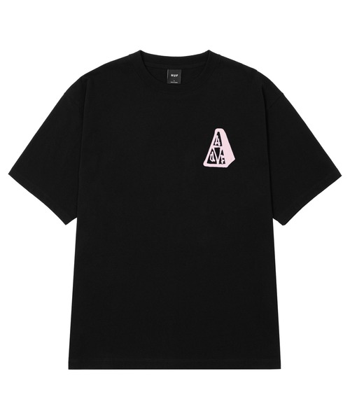 「HUF」 半袖Tシャツ LARGE ブラック メンズ_画像4