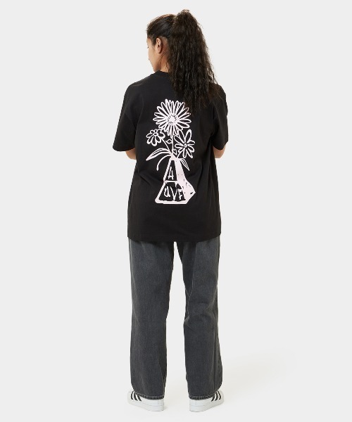 「HUF」 半袖Tシャツ LARGE ブラック メンズ_画像8