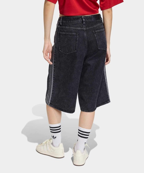 adidas（アディダス） ハーフパンツ ワイドパンツ ジーンズ デニム