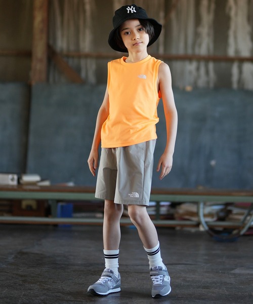 ノースフェイス パンツ ストレッチ ショートパンツ NBJ92505 キッズ 子供服 男の子 女の子の画像