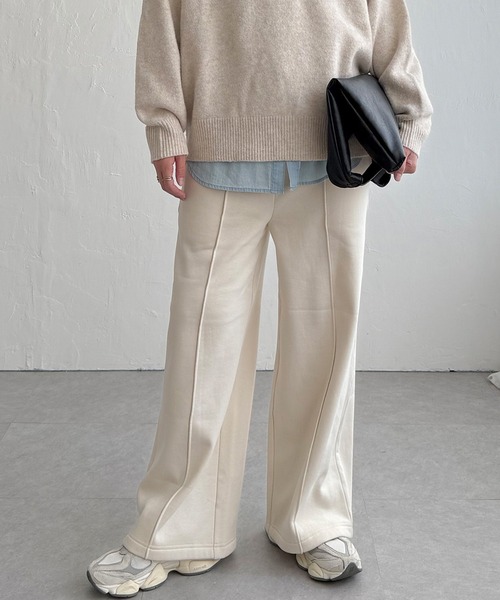 LBC（エルビーシー） スウェットパンツ ジャージ 裏起毛センタータック