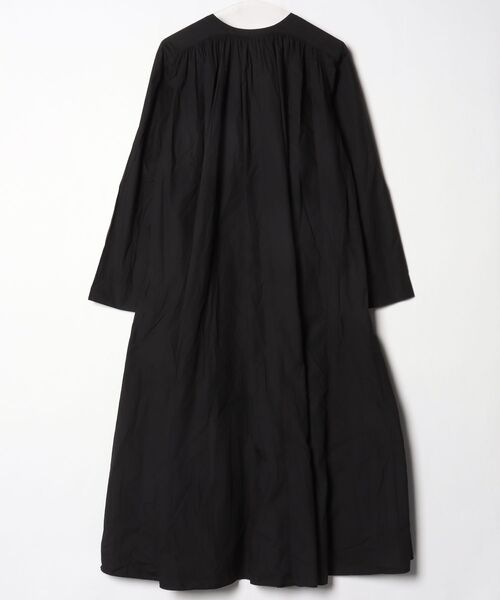 「ATON」 長袖ワンピース 2 ブラック レディース_画像2