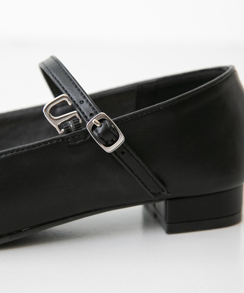 「menue」 パンプス 22.0cm ブラック レディース_画像6