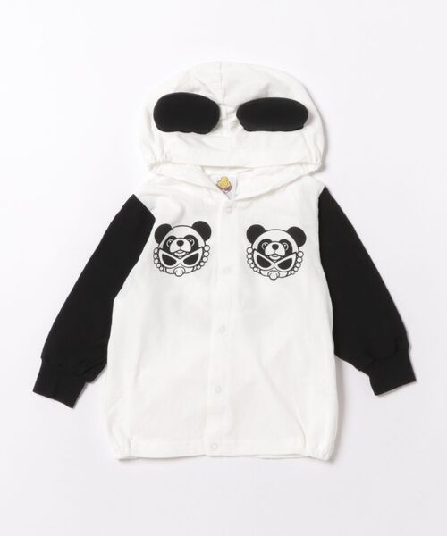 HYSTERIC MINI フード付 HYSTERIC MINI（ヒステリックミニ） パーカー PANDA MINI 耳付きフード