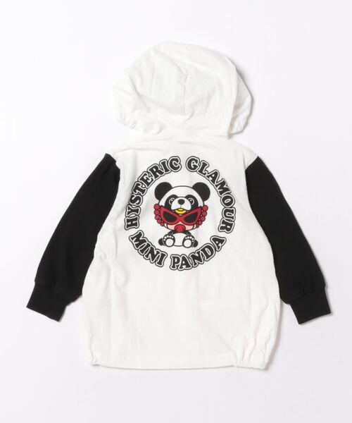 HYSTERIC MINI（ヒステリックミニ） パーカー PANDA MINI 耳付きフード 