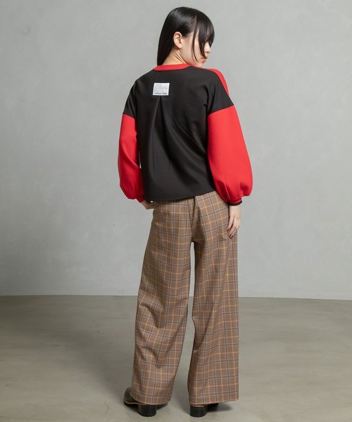 「MARECHAL TERRE」 長袖ニット MEDIUM ブラウン レディース_画像7