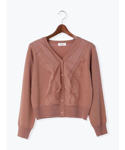 「Te chichi TERRASSE」 カーディガン F オフホワイト レディース_画像6