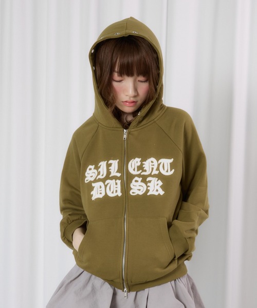 韓国ブランド　mininut logo patch hoodie パーカー FCMM パーカー 「日本限定」EYELET PATCH HOODIE / アイレットパッチ