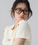 伊達メガネ メガネ 眼鏡 ボストン型メガネ レ...の詳細画像4
