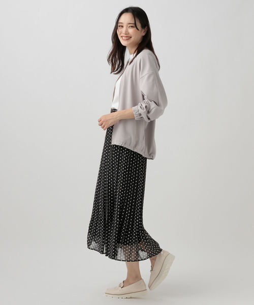 「Elura」 プリーツスカート フリー ホワイト レディース_画像4