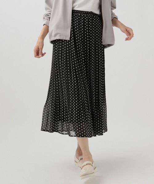 「Elura」 プリーツスカート フリー ホワイト レディース_画像6