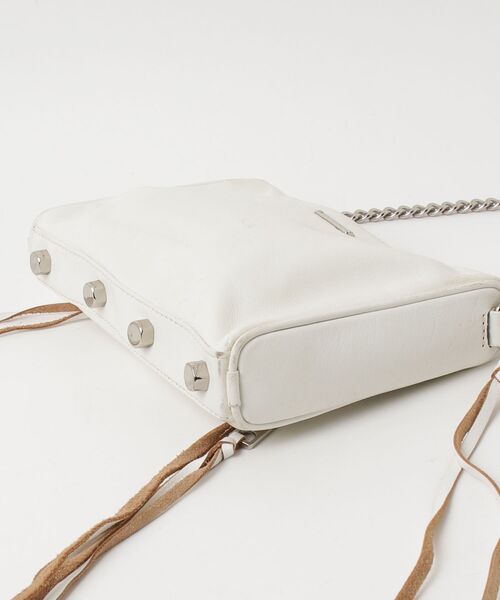 「REBECCA MINKOFF」 ショルダーバッグ - ホワイト レディース_画像3