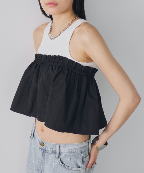 「Aunt Marie's」 スカート - グレイッシュベージュ レディース_画像4