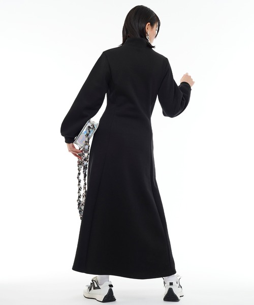 「Narcissus」 長袖ワンピース FREE グレー レディース_画像4