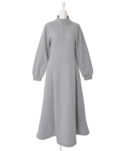 「Narcissus」 長袖ワンピース FREE グレー レディース_画像7