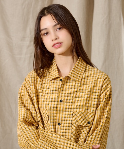 「WETTEMPT」 長袖シャツ MEDIUM グリーン メンズ_画像9