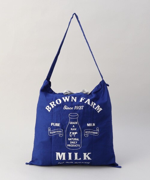 エコバッグ・サブバッグ MILK 212 KITCHEN STORE エコバッグ コレクターズサックワンショルダー MILK