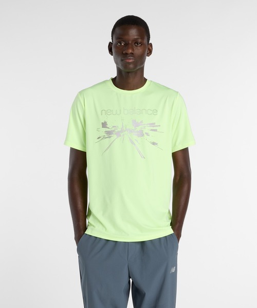 New Balance（ニューバランス） tシャツ リフレクティブシティポリT