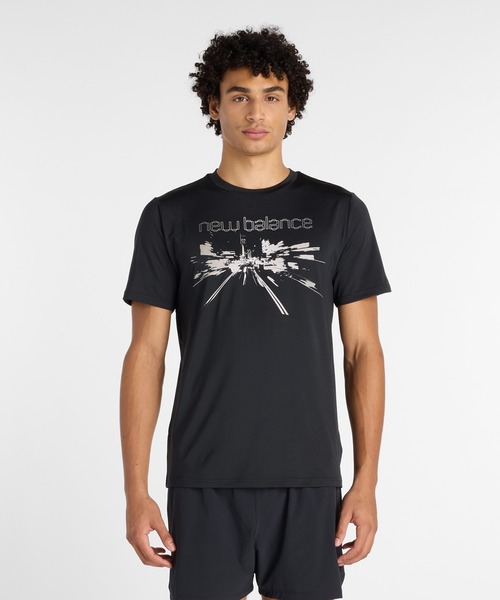 New Balance（ニューバランス） tシャツ リフレクティブシティポリT