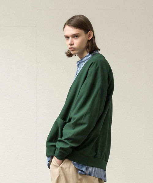 「SLICK」 カーディガン 1 ブラック メンズ_画像3