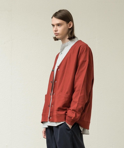 「SLICK」 カーディガン 1 ブラック メンズ_画像4