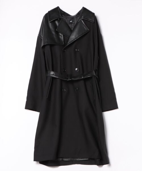 HARE（ハレ） トレンチコート SMALL ブラック メンズ : ZOZOTOWN Yahoo