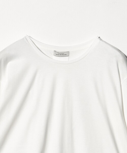 tシャツ スソ レース プルオーバー カットソー レディースの画像