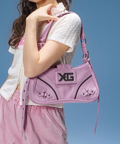 X-girl（エックスガール） ショルダーバッグ バッグ XG EMBLEM BUCKLE