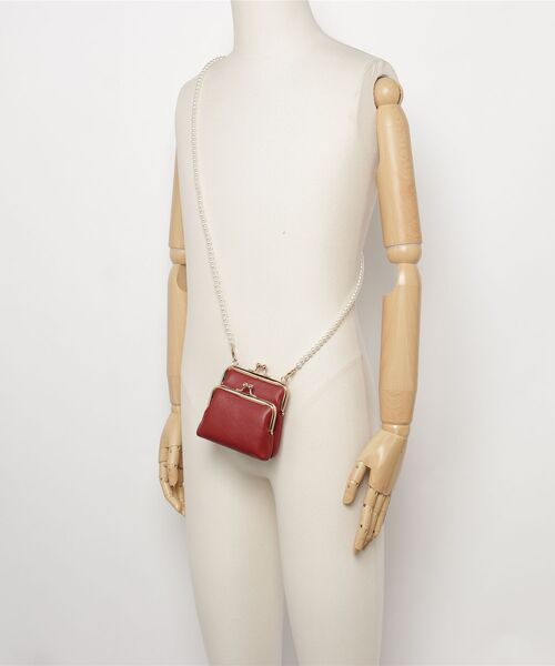 MAISON SELECT ショルダーバッグ バッグ 2C21-MZ パールチェーン
