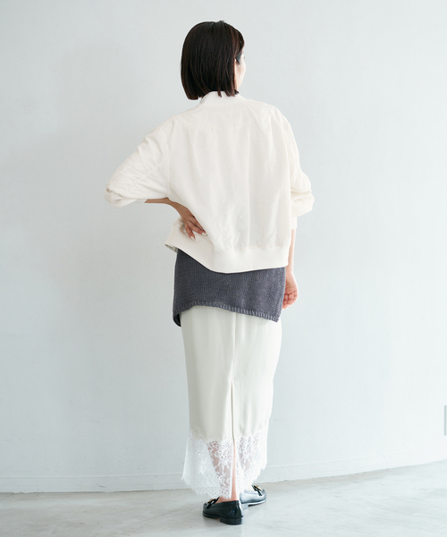 IENA（イエナ） ma1 ma-1 ウォッシャブル ライトエアリーMA-1