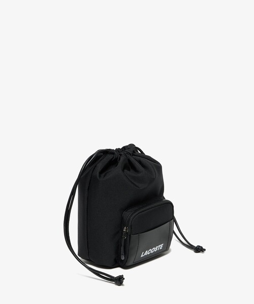 「LACOSTE」 ハンドバッグ FREE ブラック メンズの画像