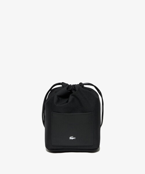 「LACOSTE」 ハンドバッグ FREE ブラック メンズの画像