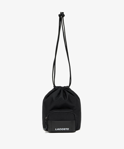 「LACOSTE」 ハンドバッグ FREE ブラック メンズの画像