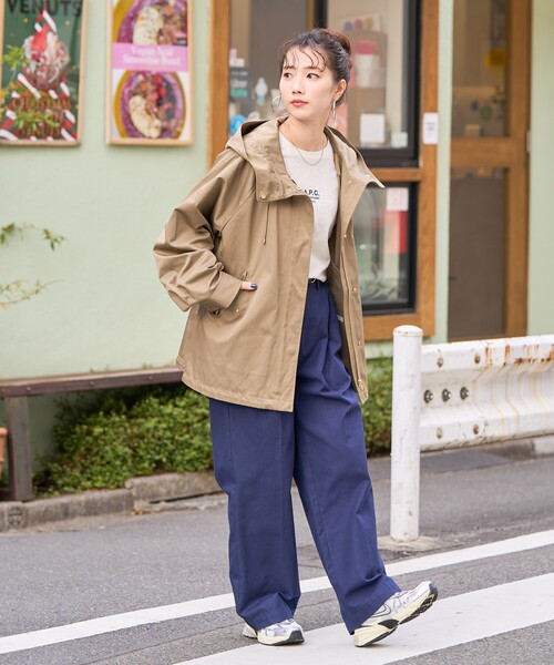 「FREAK'S STORE」 ブルゾン フリ- ベージュ レディースの画像