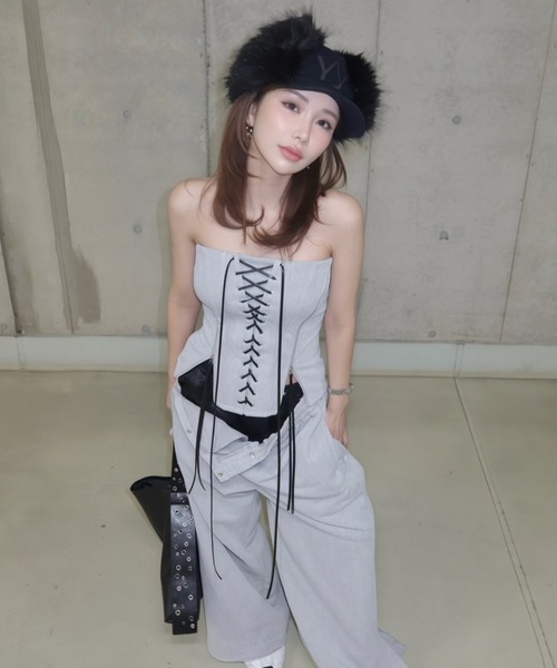 JOSE MOON（ジョゼムーン） ワイドパンツ スウェットパンツ ジャージ